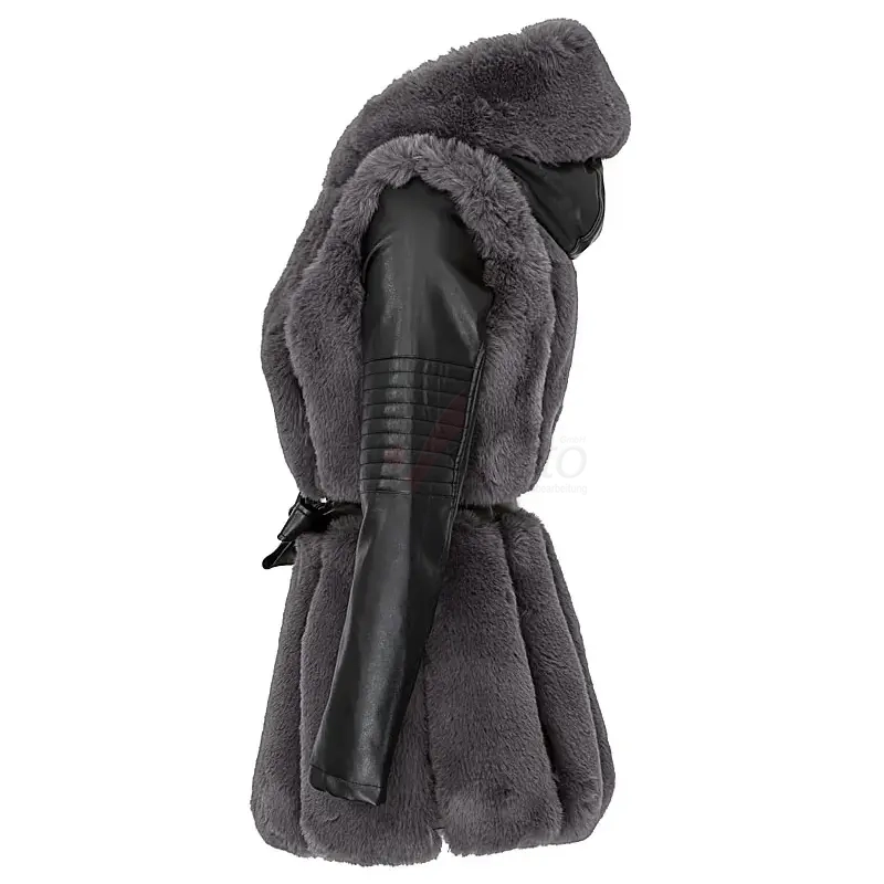 Felljacke Damen seitlich Hollow Man