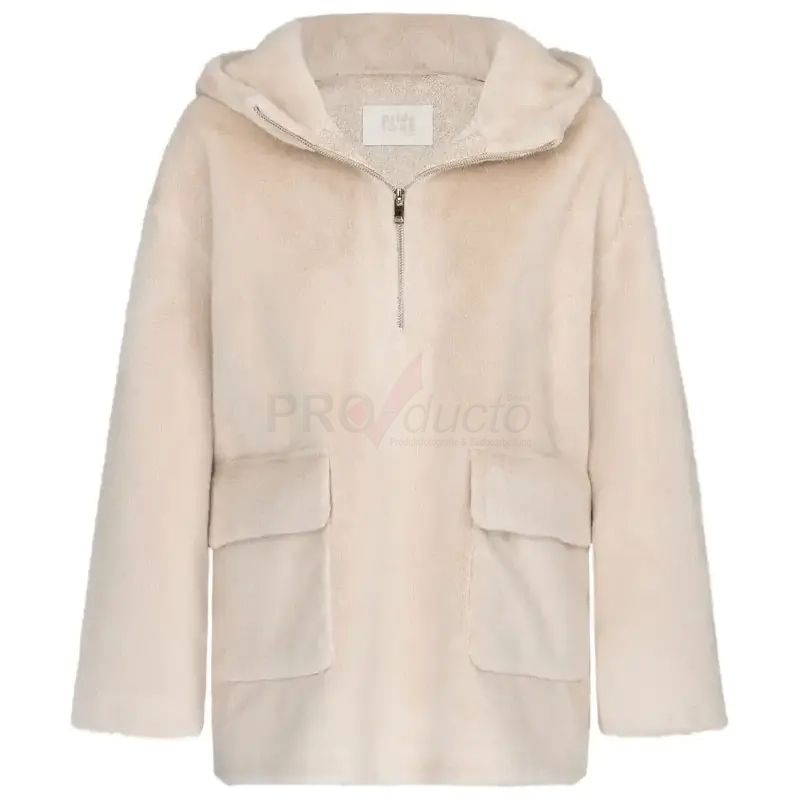 Plüschjacke Damen Hollow Man