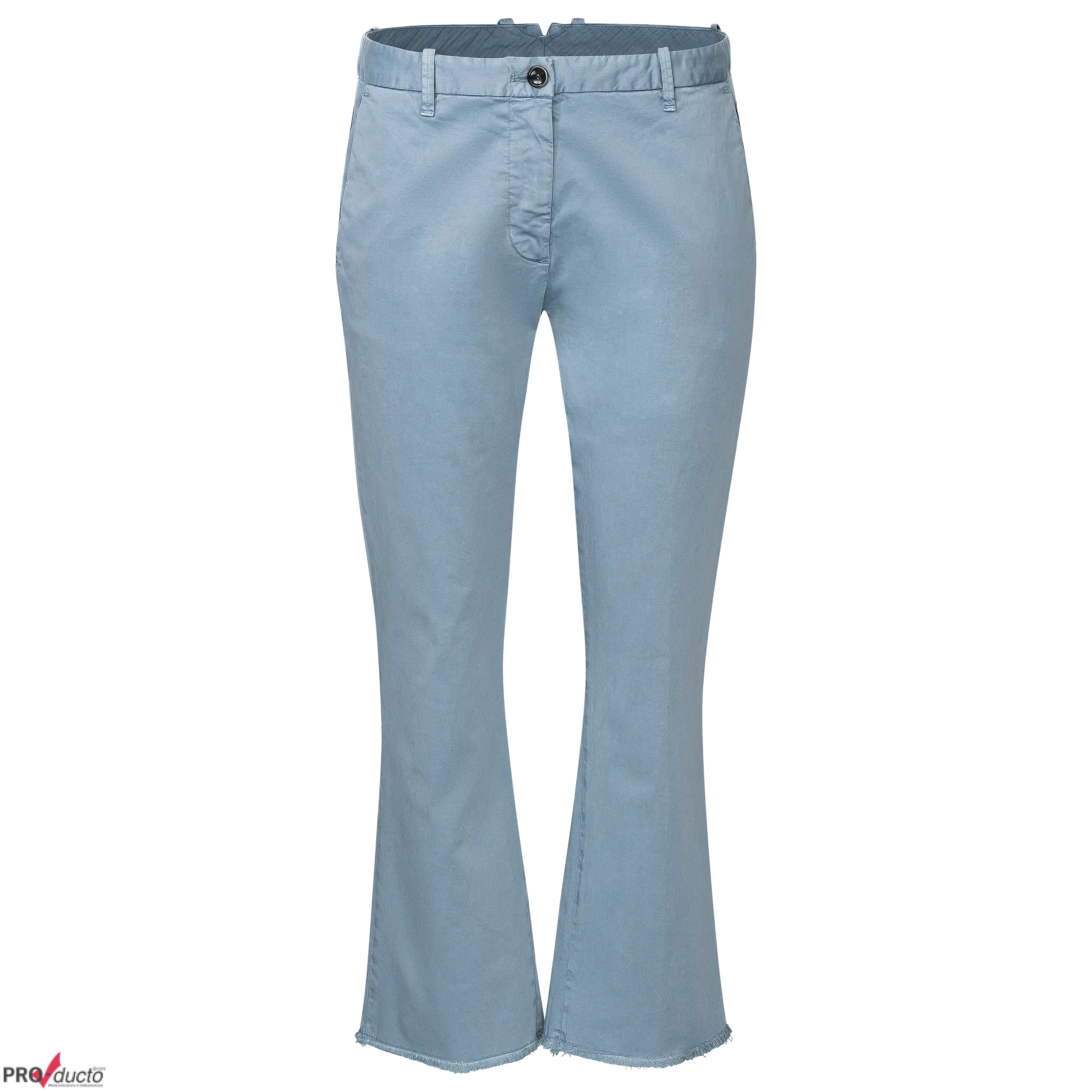 Hellblaue Hose als professioneller Freisteller für Produktfotografie. Hollowman Fotografie hilft, hochwertige Produktbilder erstellen zu lassen. PRO-ducto GmbH