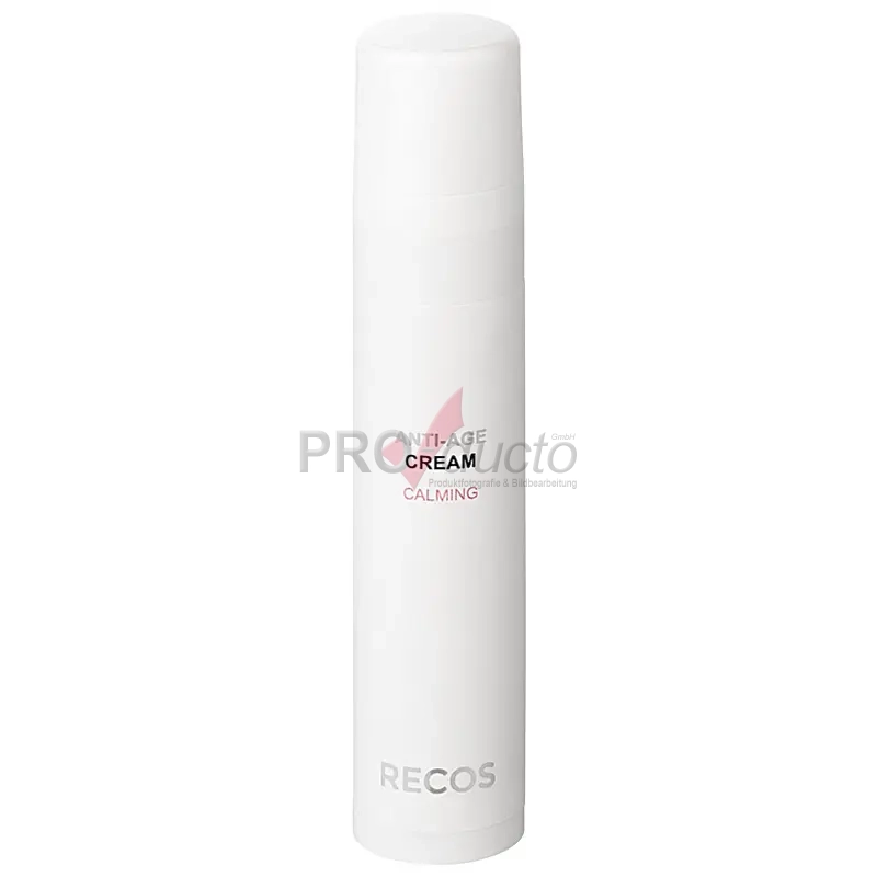 Produktfoto weiße Kosmetikverpackung