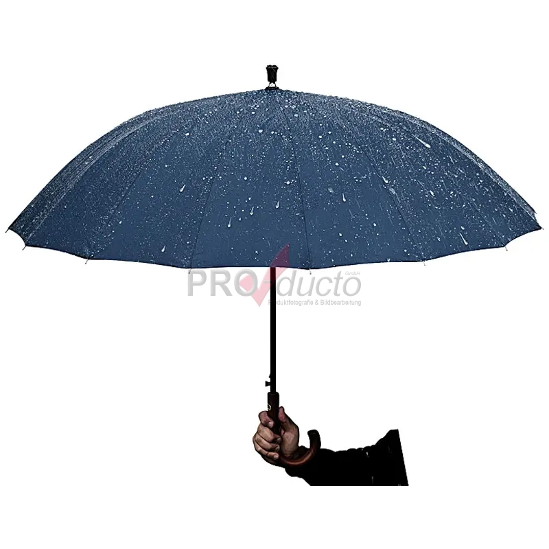 Produktfoto Regenschirm mit Wasser