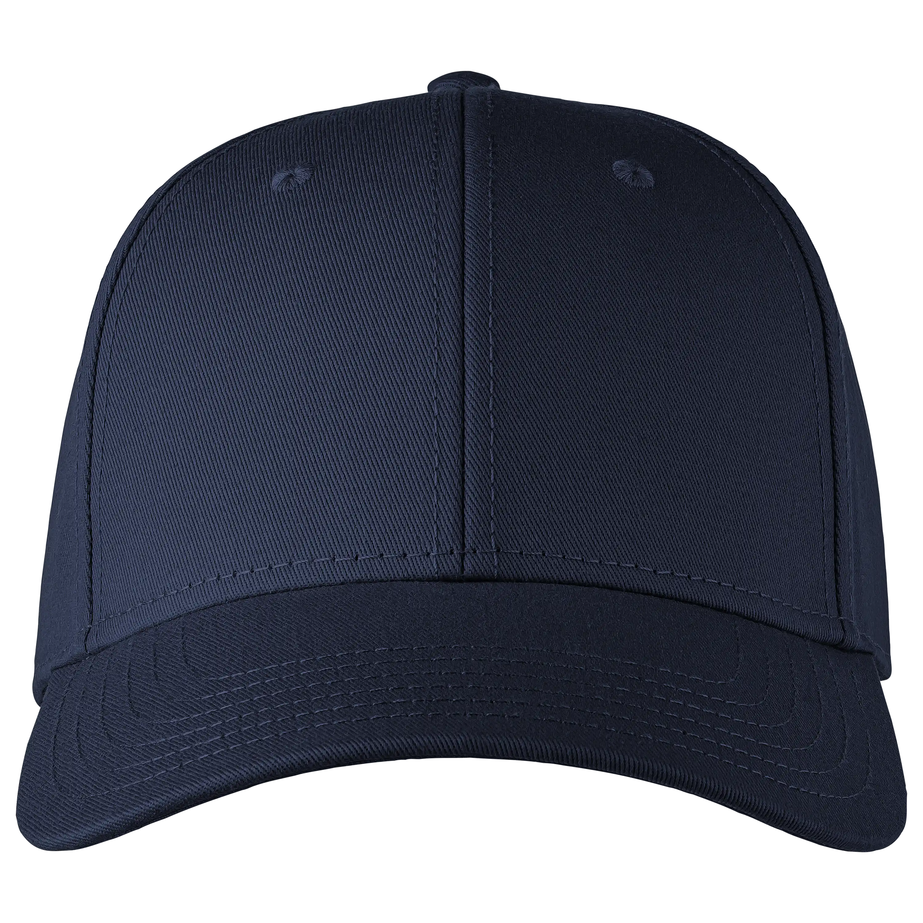 Dunkelblaue Baseballkappe für professionelle Produktfotos. Lassen Sie bei PRO-ducto GmbH hochwertige Textilfotografie und Bekleidung fotografieren.