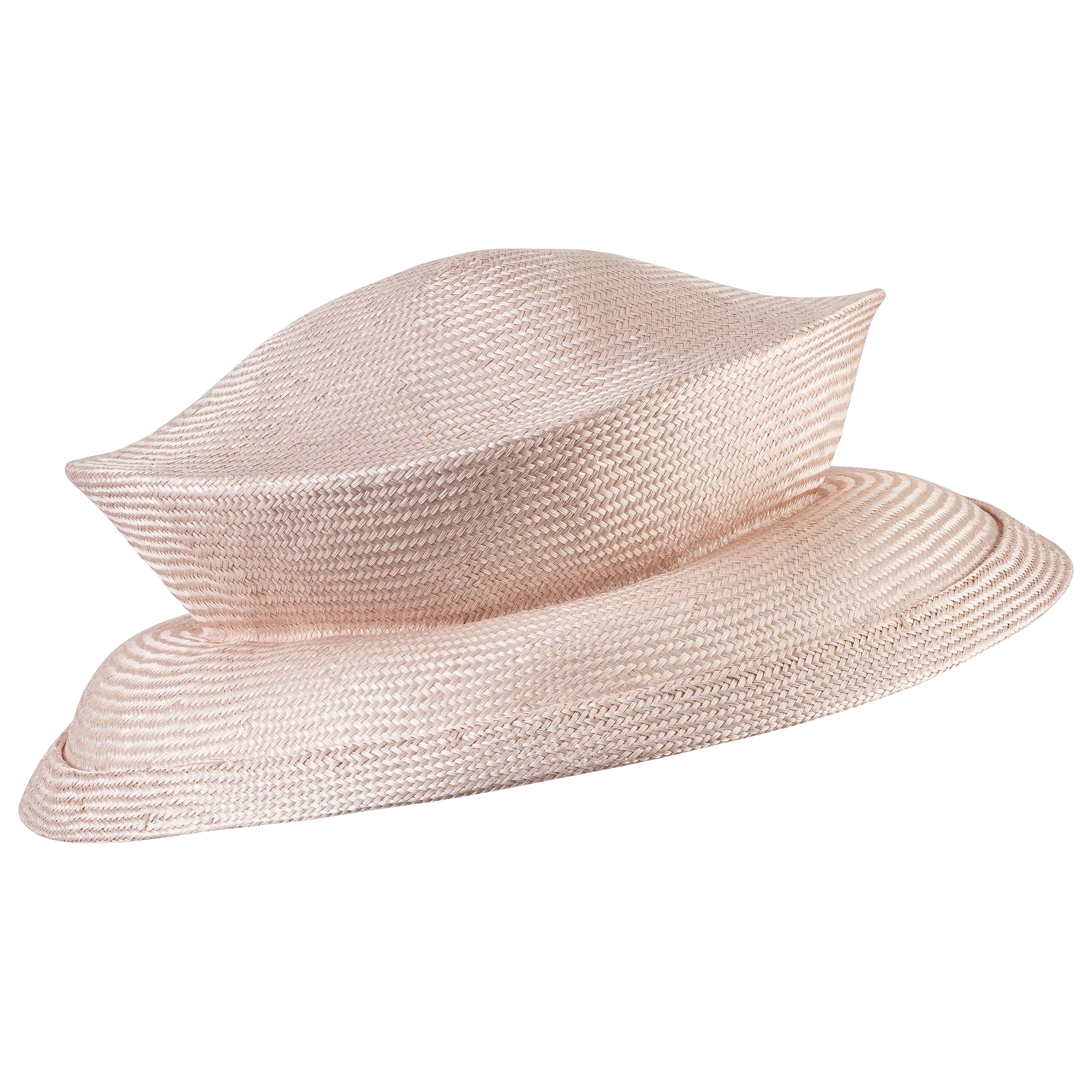 Eleganter beiger Strohhut für die professionelle Produktfotografie von PRO-ducto GmbH, ideal für hochwertige Textilfotografie und Produktbilder.