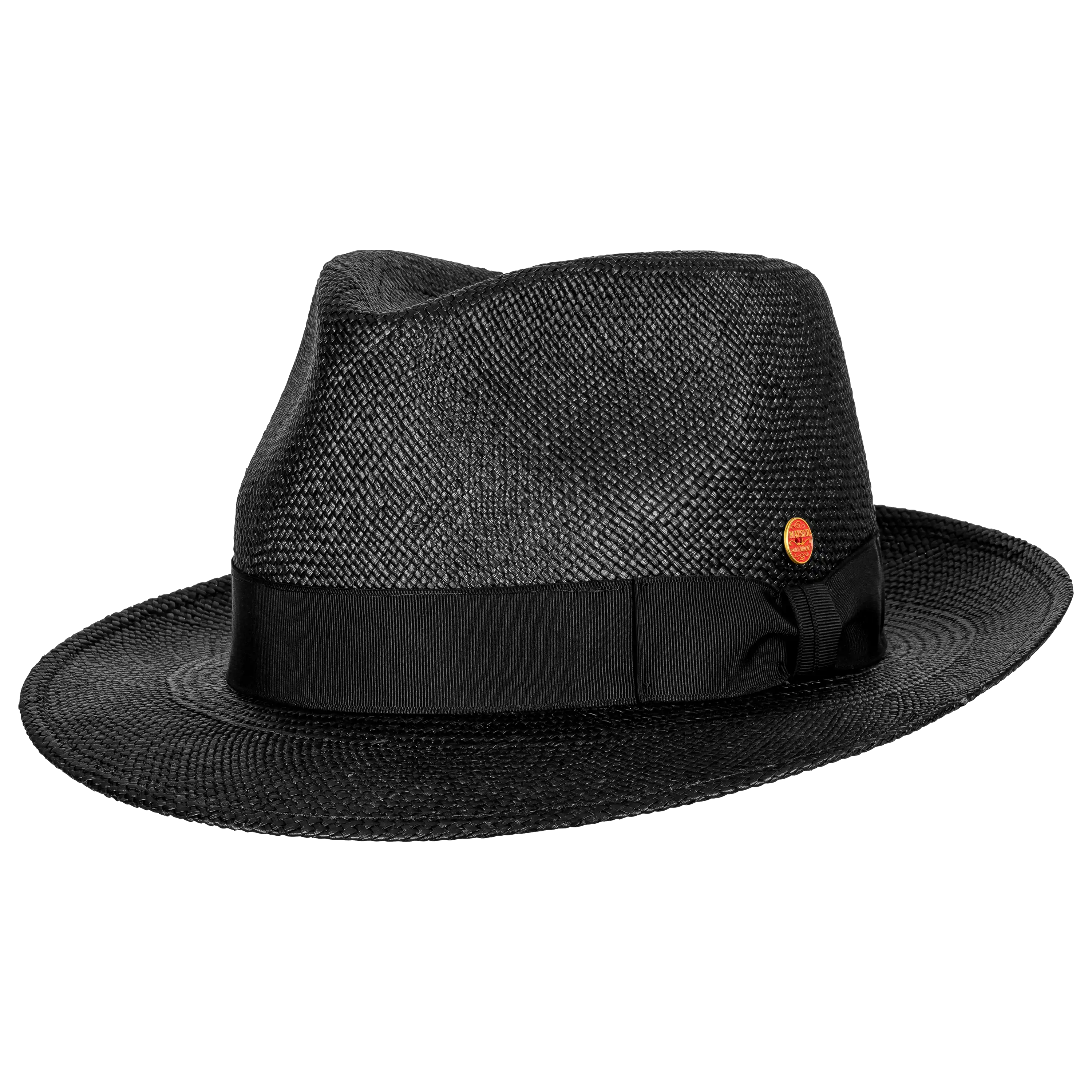 Schwarzer Mayser Hut für professionelle Produktfotografie von PRO-ducto GmbH. Hochwertige Textilfotografie für Bekleidung und stilvolle Accessoires.