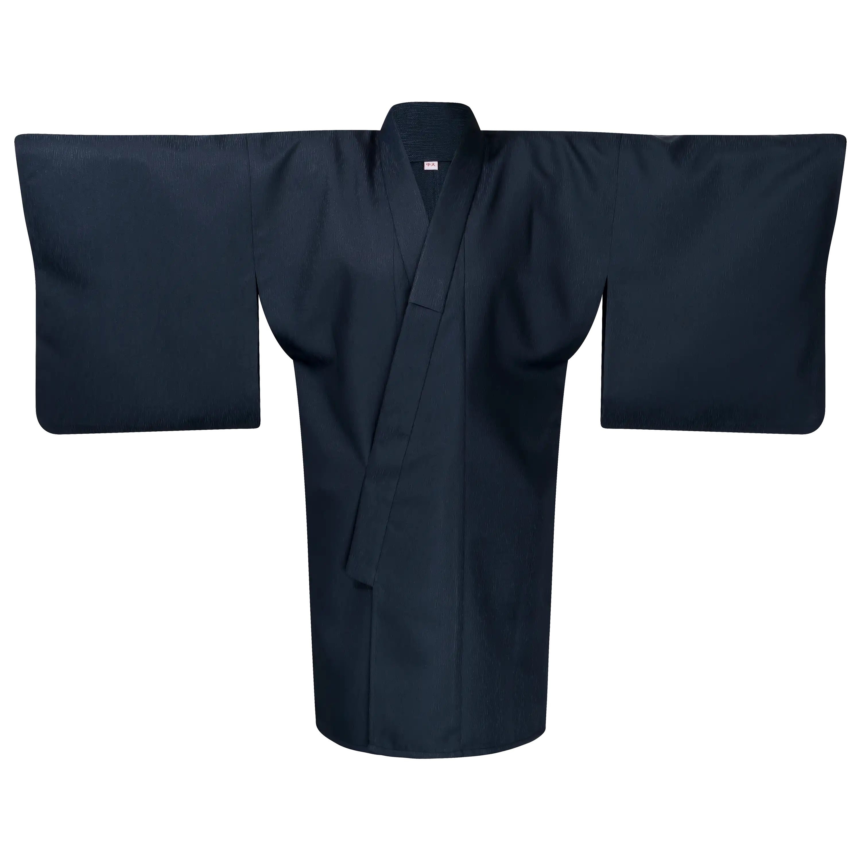 Dunkelblauer Kimono für die professionelle Produktfotografie von PRO-ducto GmbH. Ideal, wenn Sie Bekleidung fotografieren lassen möchten.