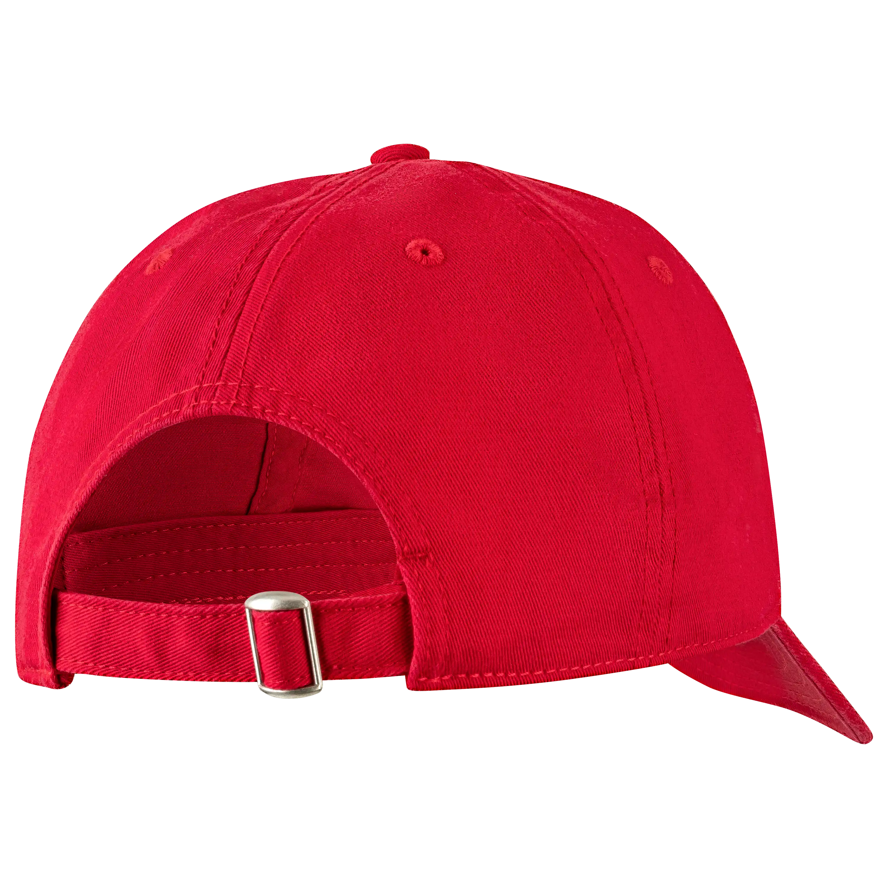 Rote Baseballkappe als Freisteller für professionelle Produktfotos. PRO-ducto GmbH bietet Textilfotografie und lässt Bekleidung perfekt fotografieren.
