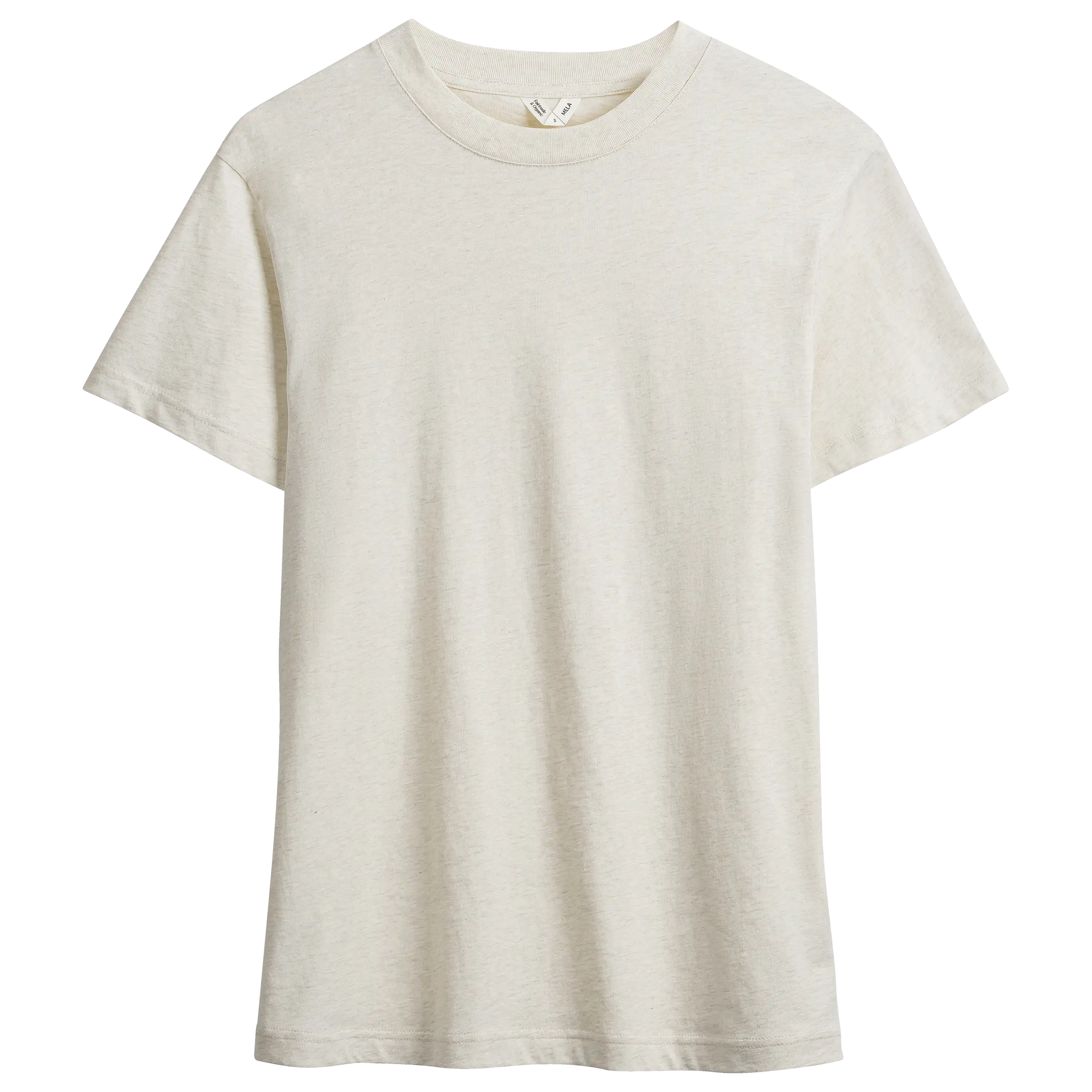 Professionelle Produktfotografie eines beigen T-Shirts für Textilfotografie von der PRO-ducto GmbH erstellt.
