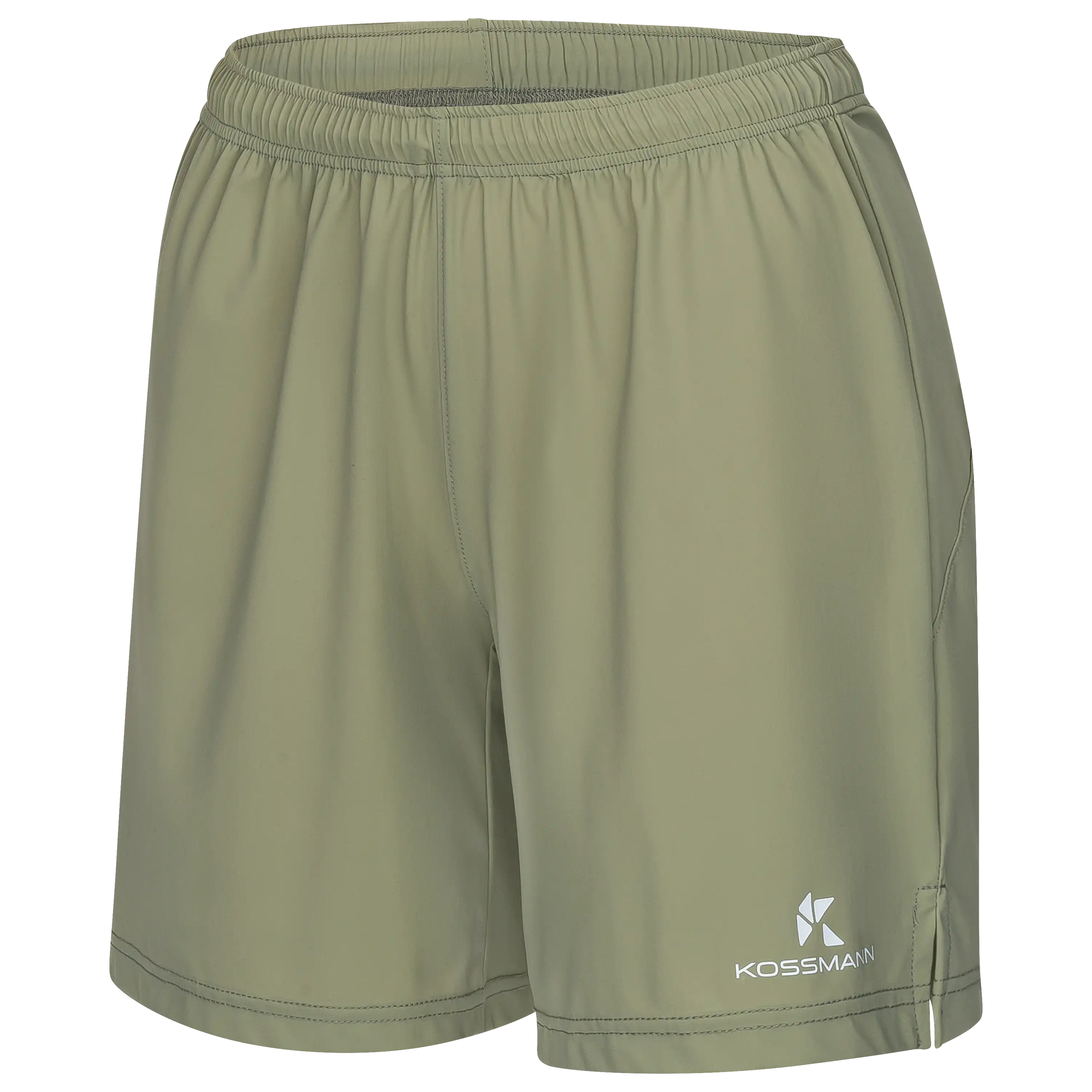 Professionelle Produktfotografie einer olivgrünen Kossmann Sportshorts. Ideal für alle, die hochwertige Bekleidung fotografieren lassen möchten.