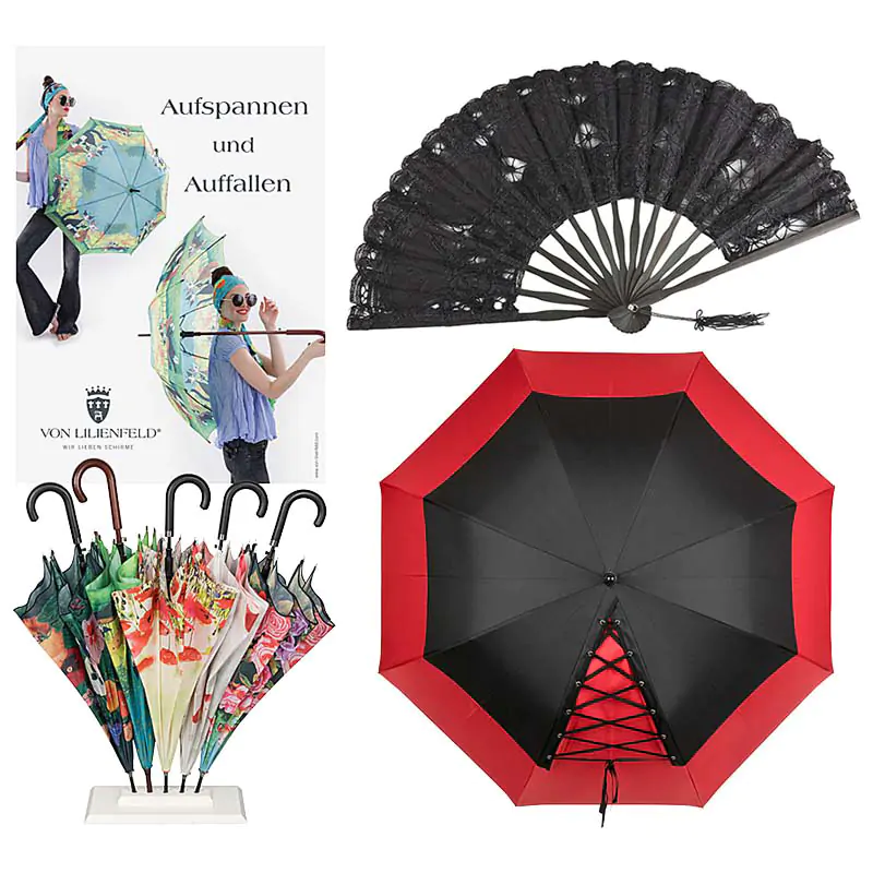 Produktfoto Schirme, Schirmständer, Fächer